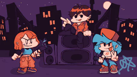 video game Friday Night Funkin' HD Desktop Wallpaper | Background Image