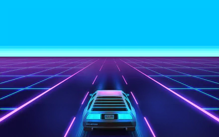 vehicle DeLorean HD Desktop Wallpaper | Background Image