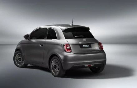 Grey Fiat 500 (332)