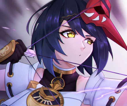 Kujou Sara video game Genshin Impact HD Desktop Wallpaper | Background Image