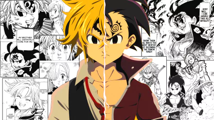 Demon King (The Seven Deadly Sins) demon Gelda (The Seven Deadly Sins) Elizabeth Liones Zeldris (The Seven Deadly Sins) Meliodas (The Seven Deadly Sins) Anime The Seven Deadly Sins HD Desktop Wallpaper | Background Image