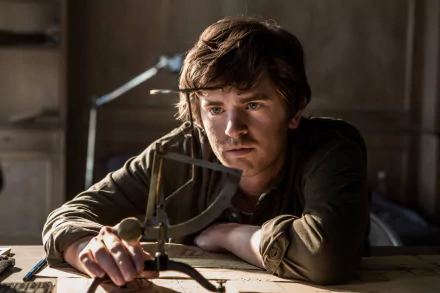 Freddie Highmore movie The Vault (2021) HD Desktop Wallpaper | Background Image