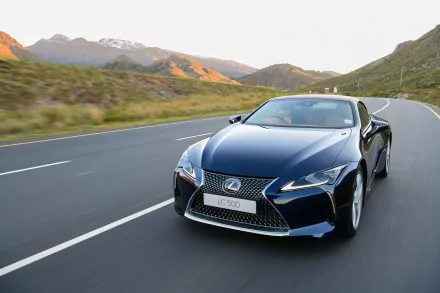 cabriolet vehicle Lexus LC 500 HD Desktop Wallpaper | Background Image