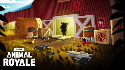video game Super Animal Royale HD Desktop Wallpaper | Background Image