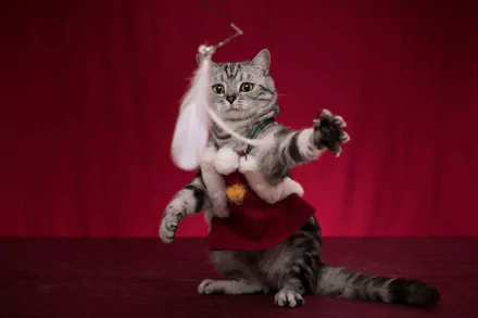 costume tabby cat Animal cat HD Desktop Wallpaper | Background Image