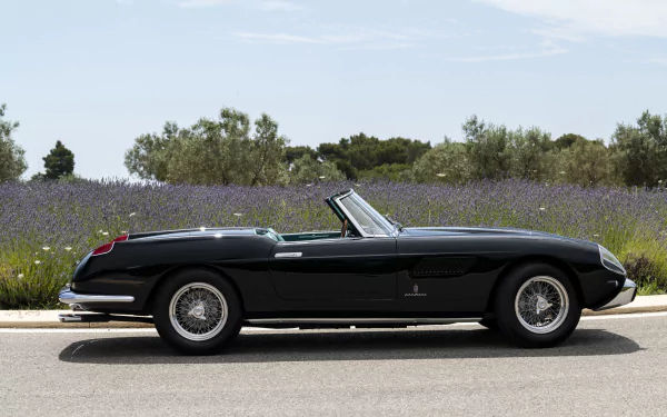  Black 1950 Ferrari 250 GT Cabriolet