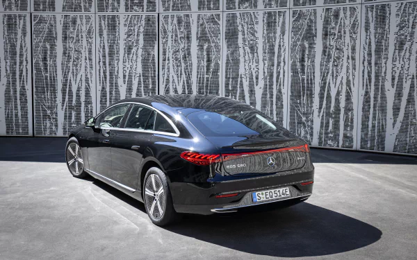  Black 2021 Mercedes-Benz EQS 580 4MATIC (V297)