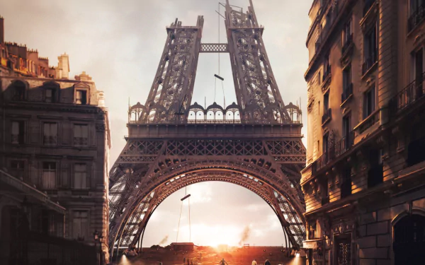 Eiffel Tower movie HD Desktop Wallpaper | Background Image