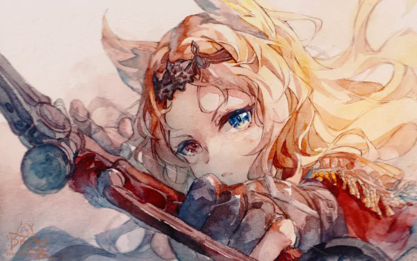 heterochromia Archetto (Arknights) video game Arknights HD Desktop Wallpaper | Background Image