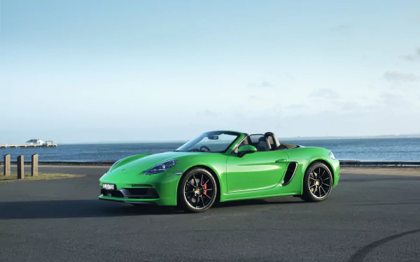 Green Porsche 718 Boxster GTS 4.0 MT (982)