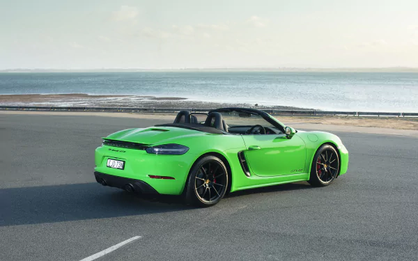  Green Porsche 718 Boxster GTS 4.0 MT (982)