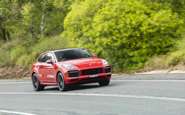  Red Porsche Cayenne GTS Coupé