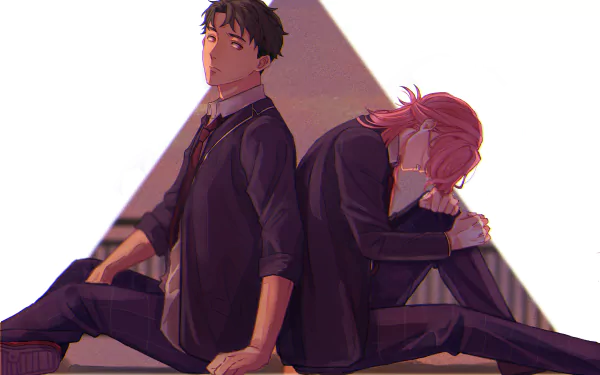 Kaoru Sakurayashiki Kojiro Nanjo Anime SK8 the Infinity HD Desktop Wallpaper | Background Image