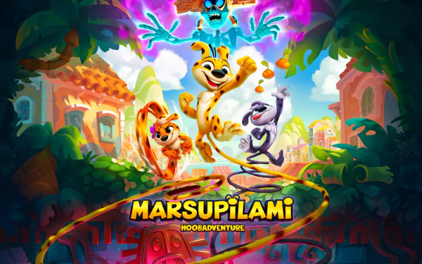 video game Marsupilami: Hoobadventure HD Desktop Wallpaper | Background Image