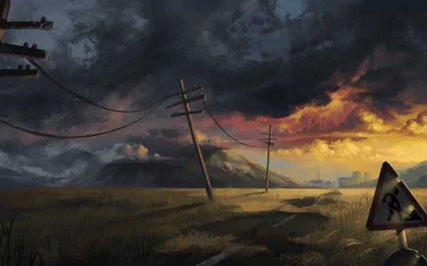 wasteland post apocalyptic video game ATOM RPG HD Desktop Wallpaper | Background Image