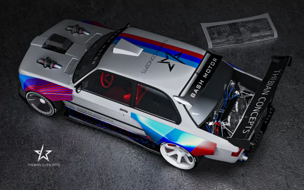  BMW E21 NEWAGE created by Maher Thebian from Thebian Concepts