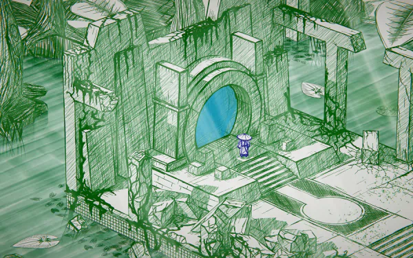 video game Inked : A Tale of Love HD Desktop Wallpaper | Background Image