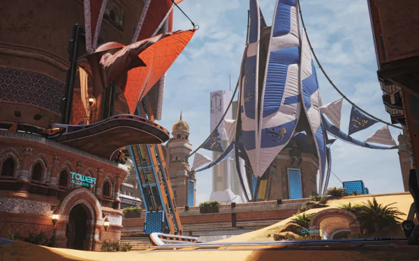 video game Splitgate HD Desktop Wallpaper | Background Image