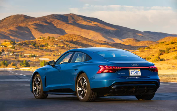  2022 Blue Audi e-tron GT Quattro