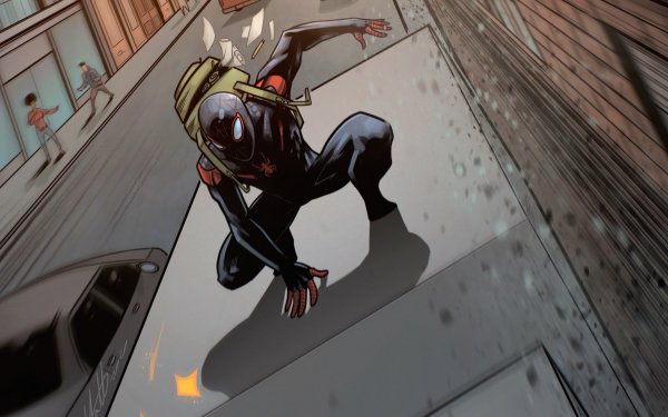 Comics Spider-Man Miles Morales HD Wallpaper | Background Image