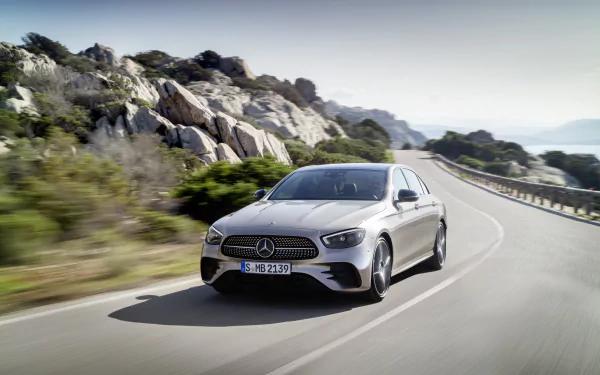  Silver Mercedes-Benz E 450 4MATIC AMG Line (W213)