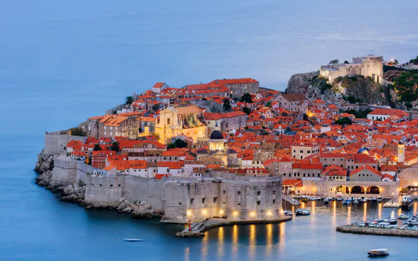  The old town of Dubrovnik, Croatia by Jeremy Woodhouse