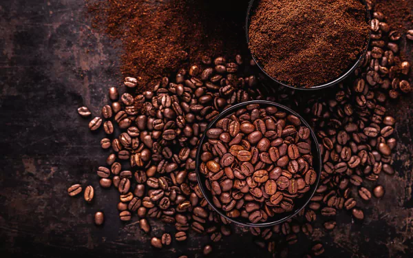 coffee beans food coffee HD Desktop Wallpaper | Background Image