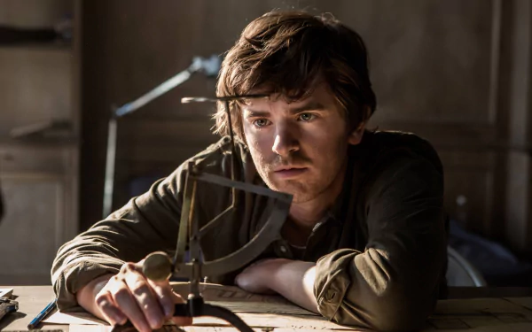 Freddie Highmore movie The Vault (2021) HD Desktop Wallpaper | Background Image