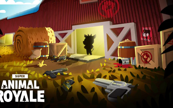video game Super Animal Royale HD Desktop Wallpaper | Background Image