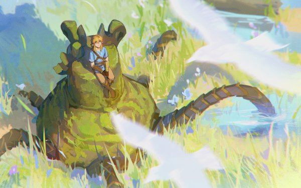 Video Game The Legend of Zelda: Breath of the Wild Zelda Link HD Wallpaper | Background Image