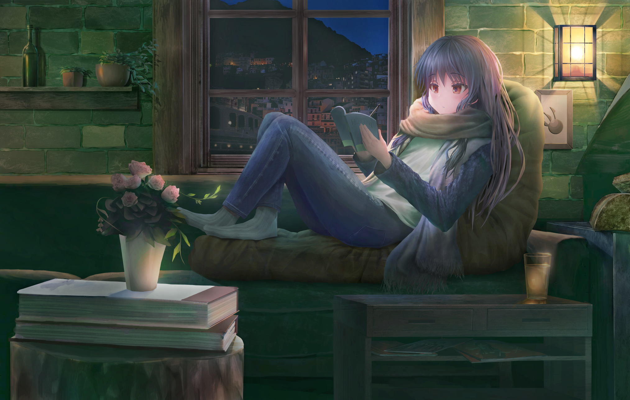 Anime Girl HD Wallpaper by タミっ子