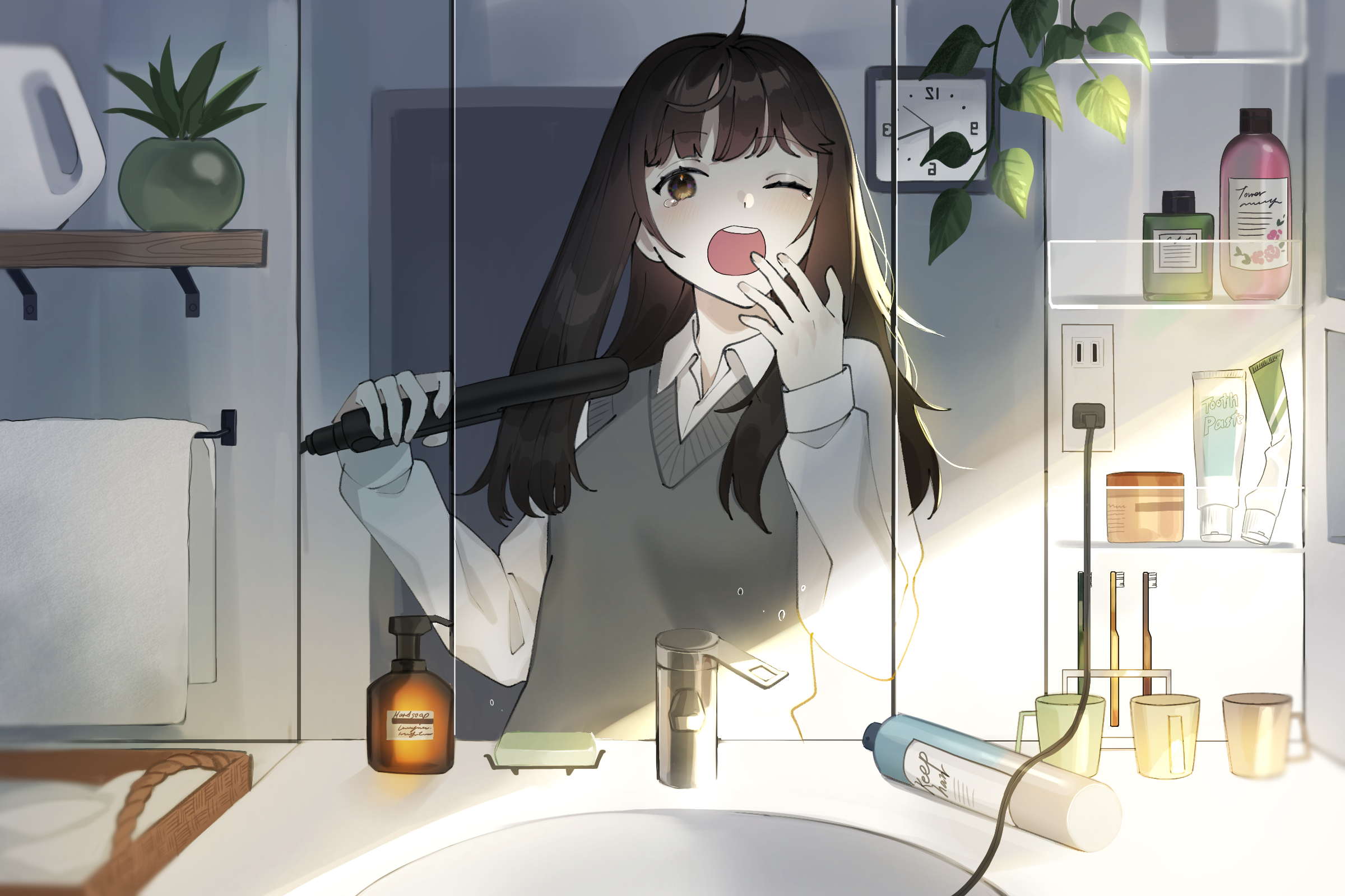 Anime Girl HD Wallpaper by ﾕｶｼ