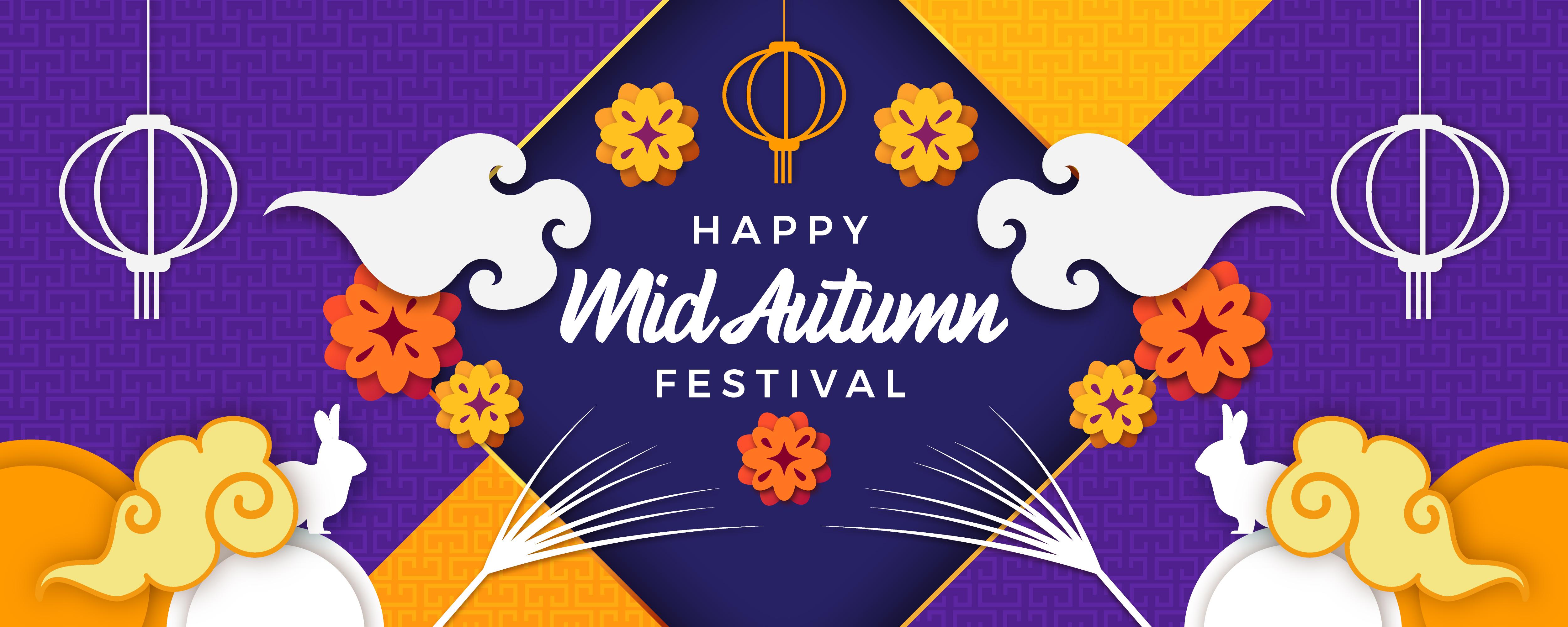 Holiday Mid Autumn Festival HD Wallpaper