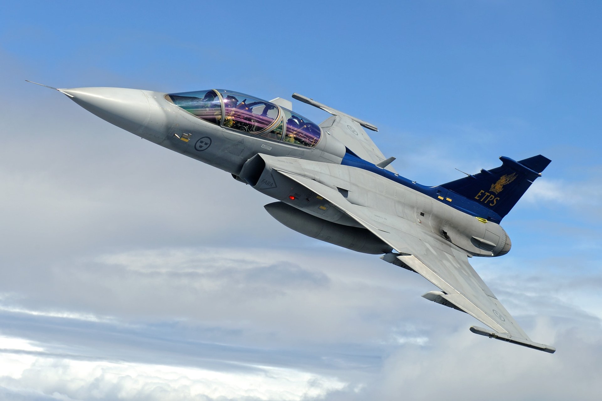 Download Military Saab JAS 39 Gripen HD Wallpaper