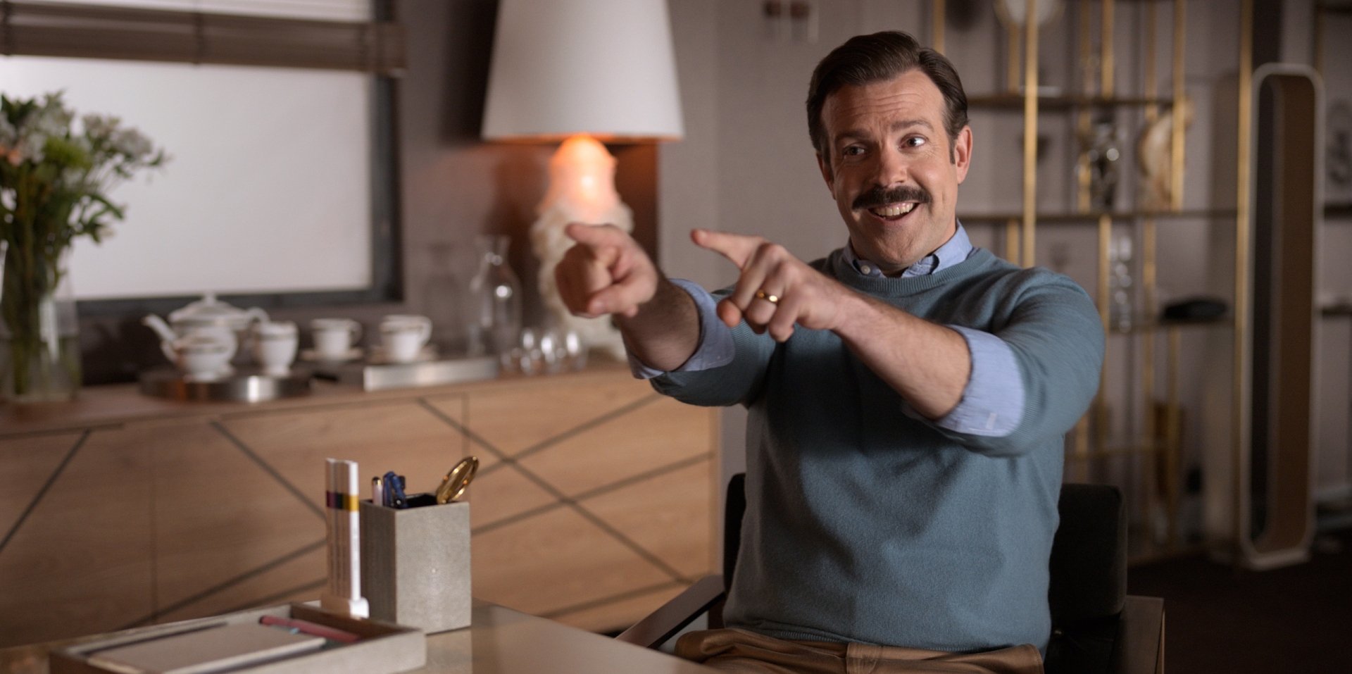 Download Jason Sudeikis TV Show Ted Lasso HD Wallpaper