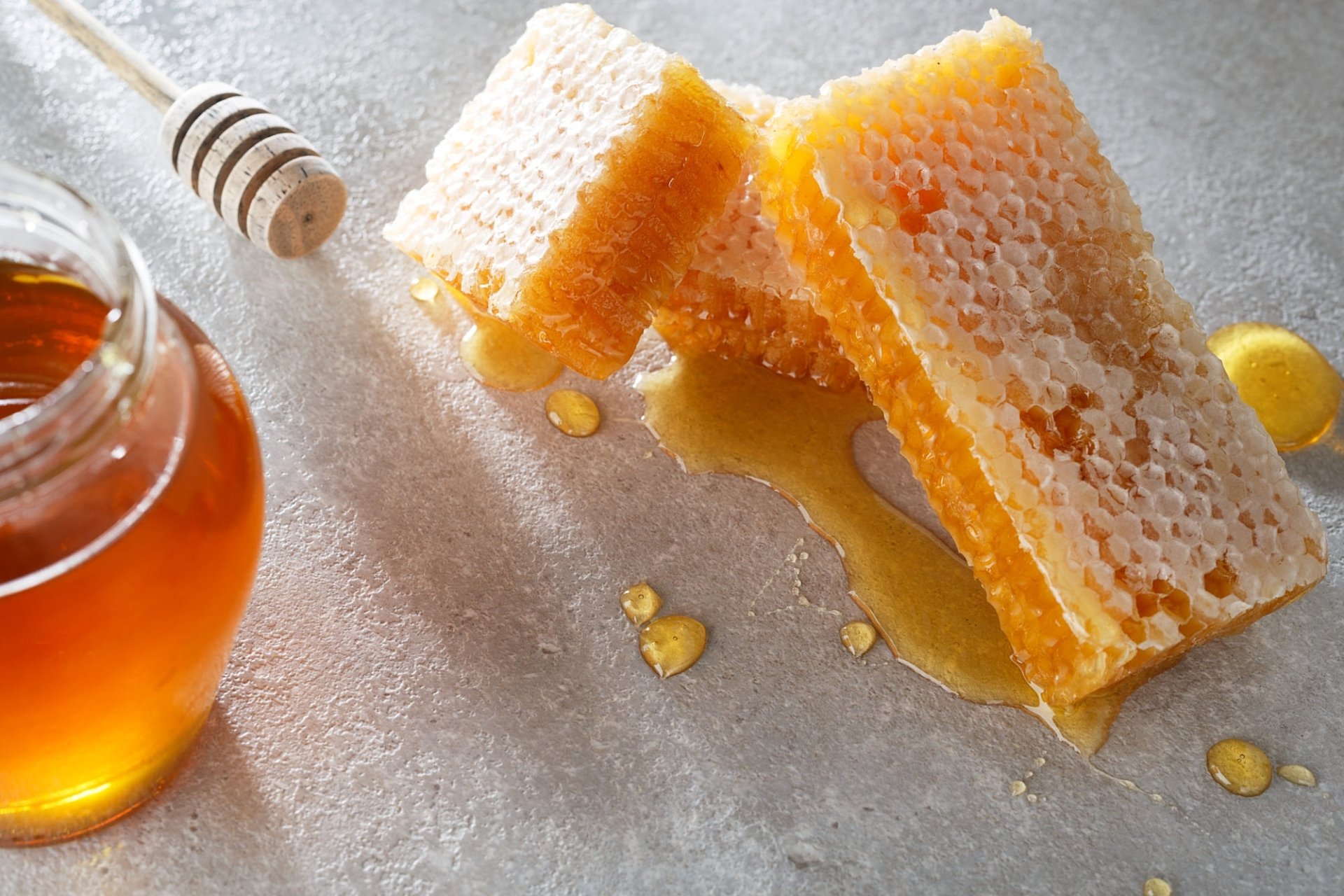 Download Honeycomb Food Honey HD Wallpaper