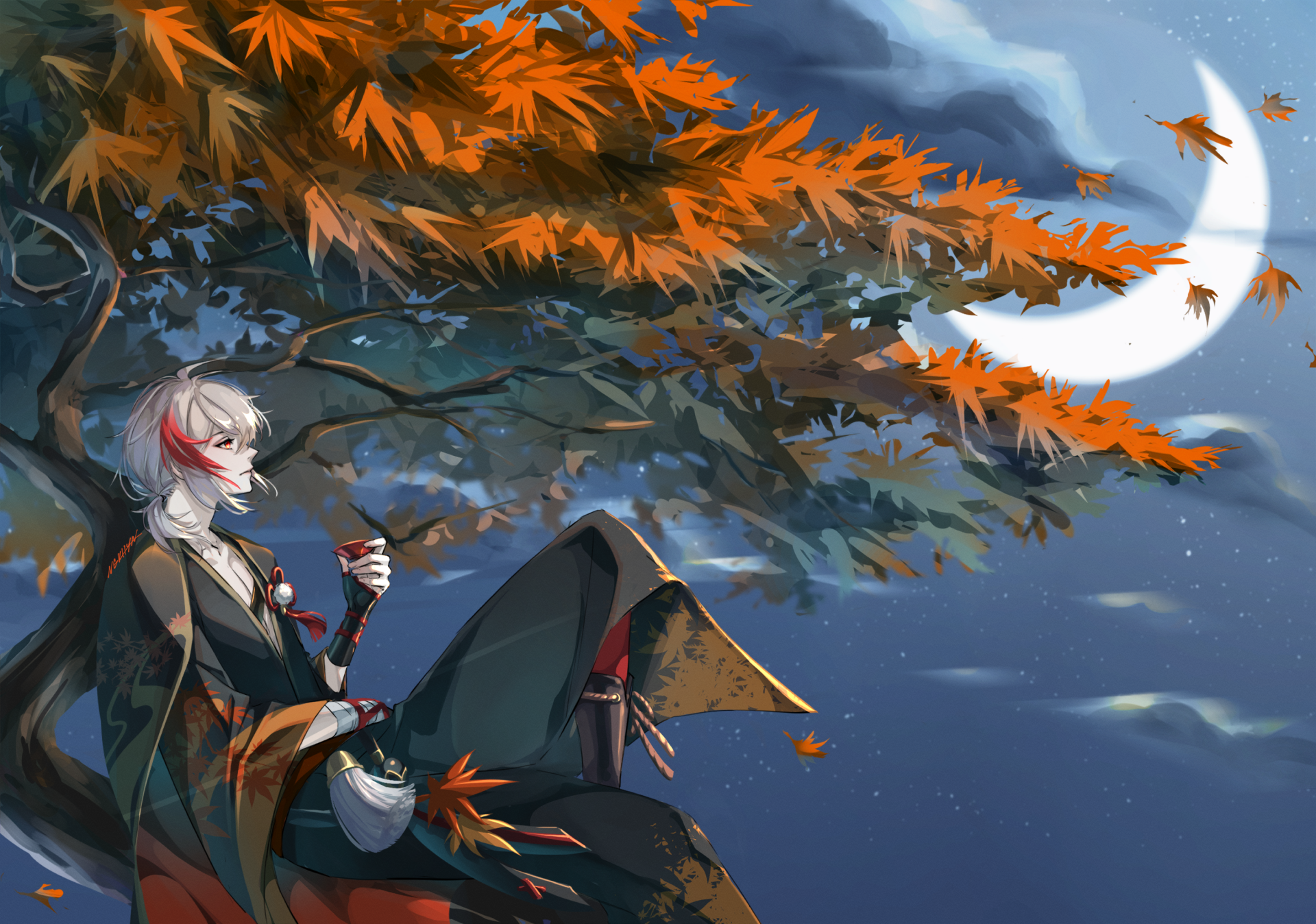 Download Kaedehara Kazuha (Genshin Impact) Video Game Genshin Impact HD Wallpaper by ngkhyn