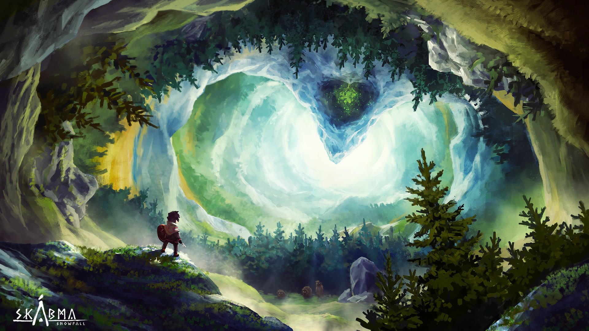 Download Video Game Skabma - Snowfall HD Wallpaper