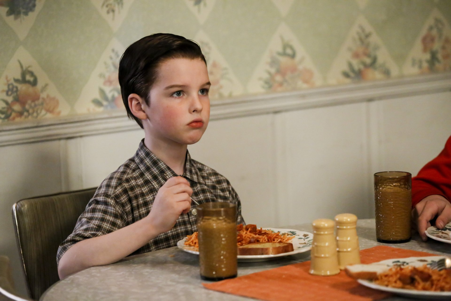 Download Sheldon Cooper Iain Armitage TV Show Young Sheldon HD Wallpaper