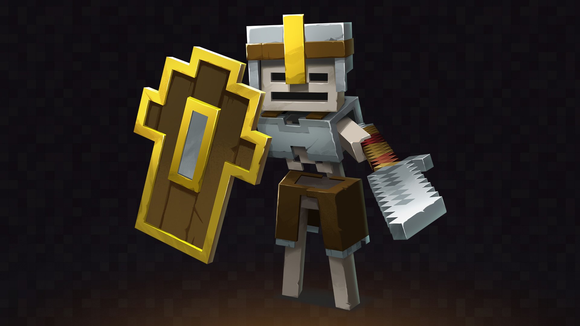 Download Video Game Minecraft: Dungeons HD Wallpaper