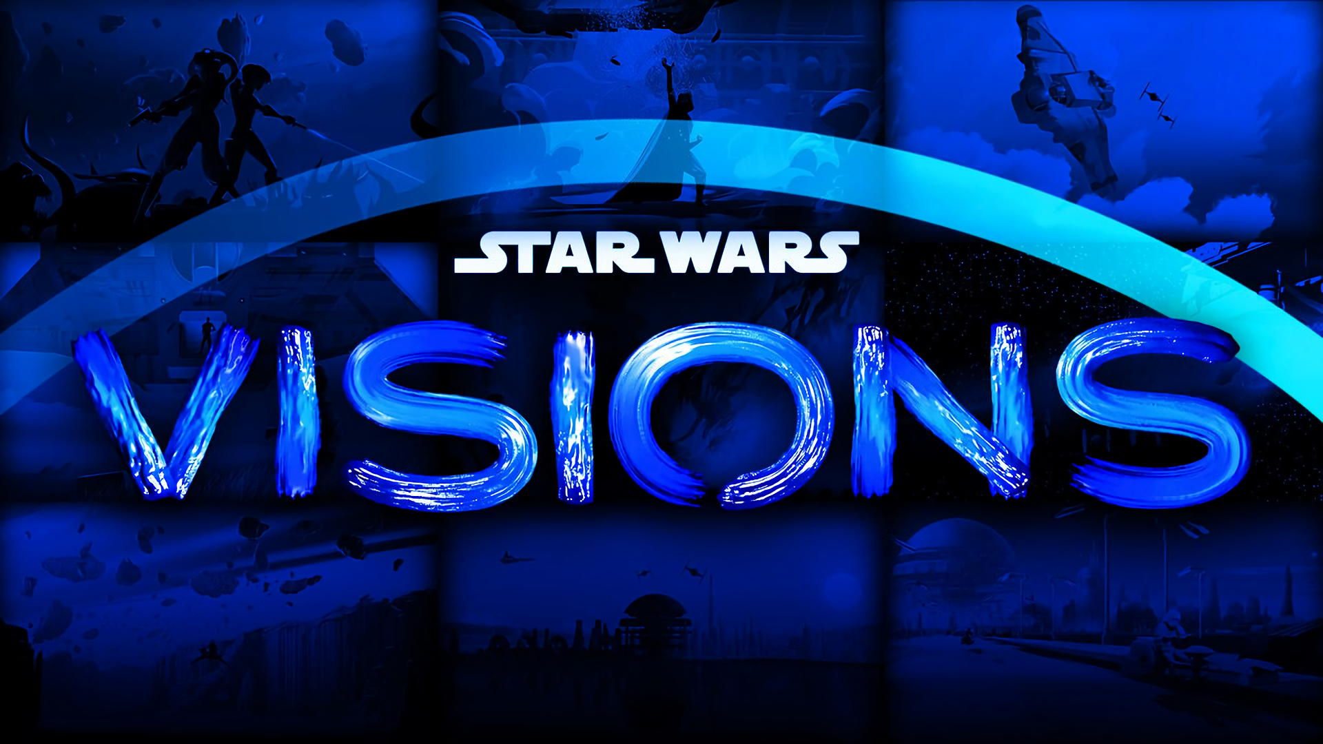 Download Logo TV Show Star Wars: Visions HD Wallpaper