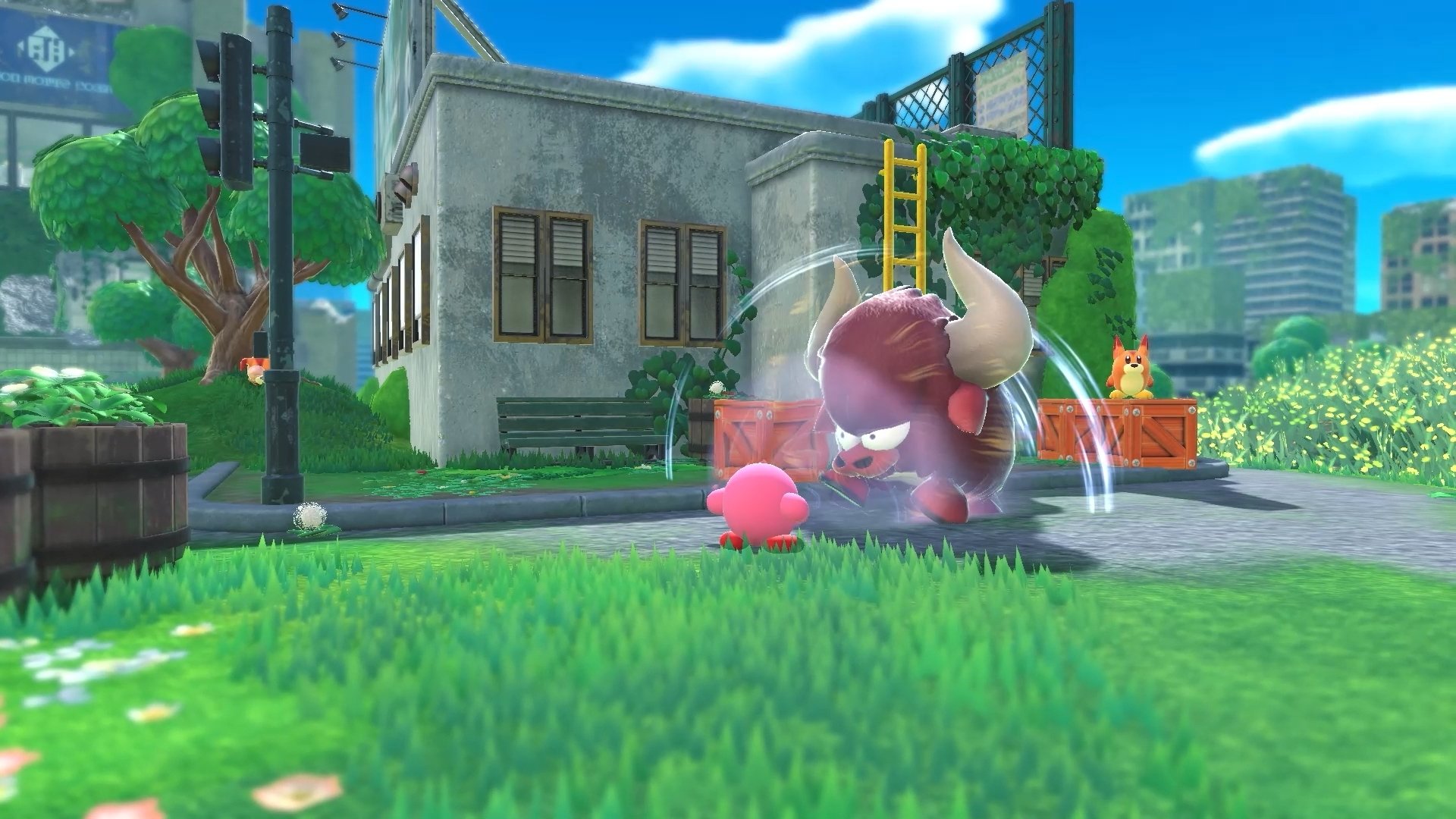 Download Kirby Video Game Kirby And The Forgotten Land HD Wallpaper