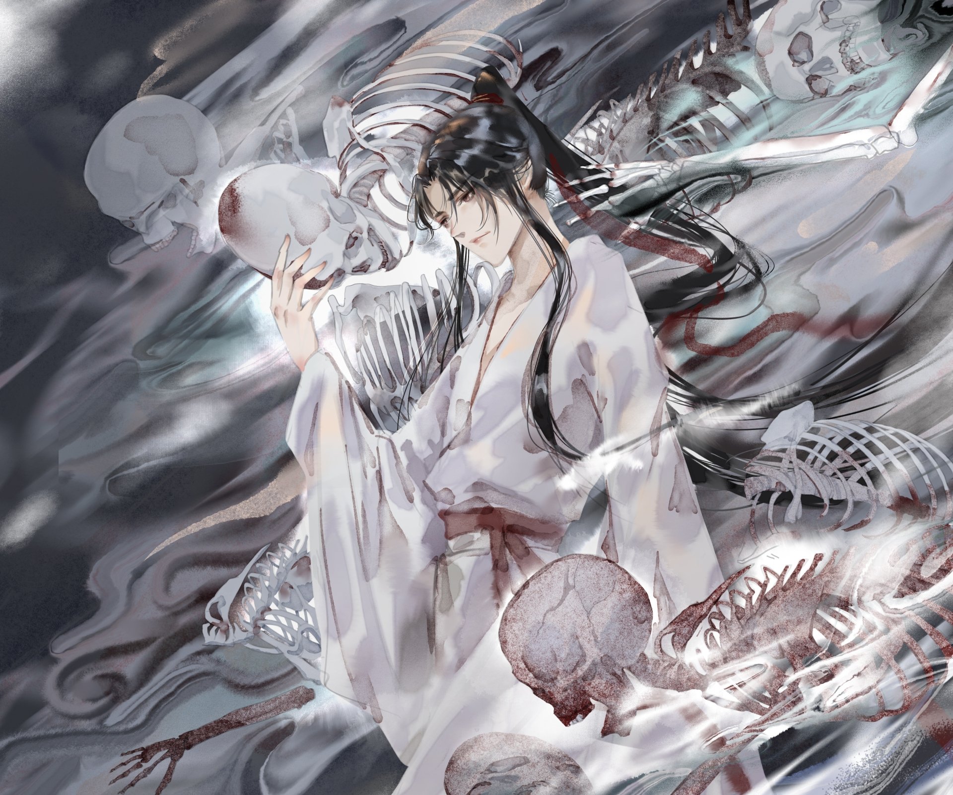 Download Wei Wuxian Wei Ying Anime Mo Dao Zu Shi 4k Ultra HD Wallpaper