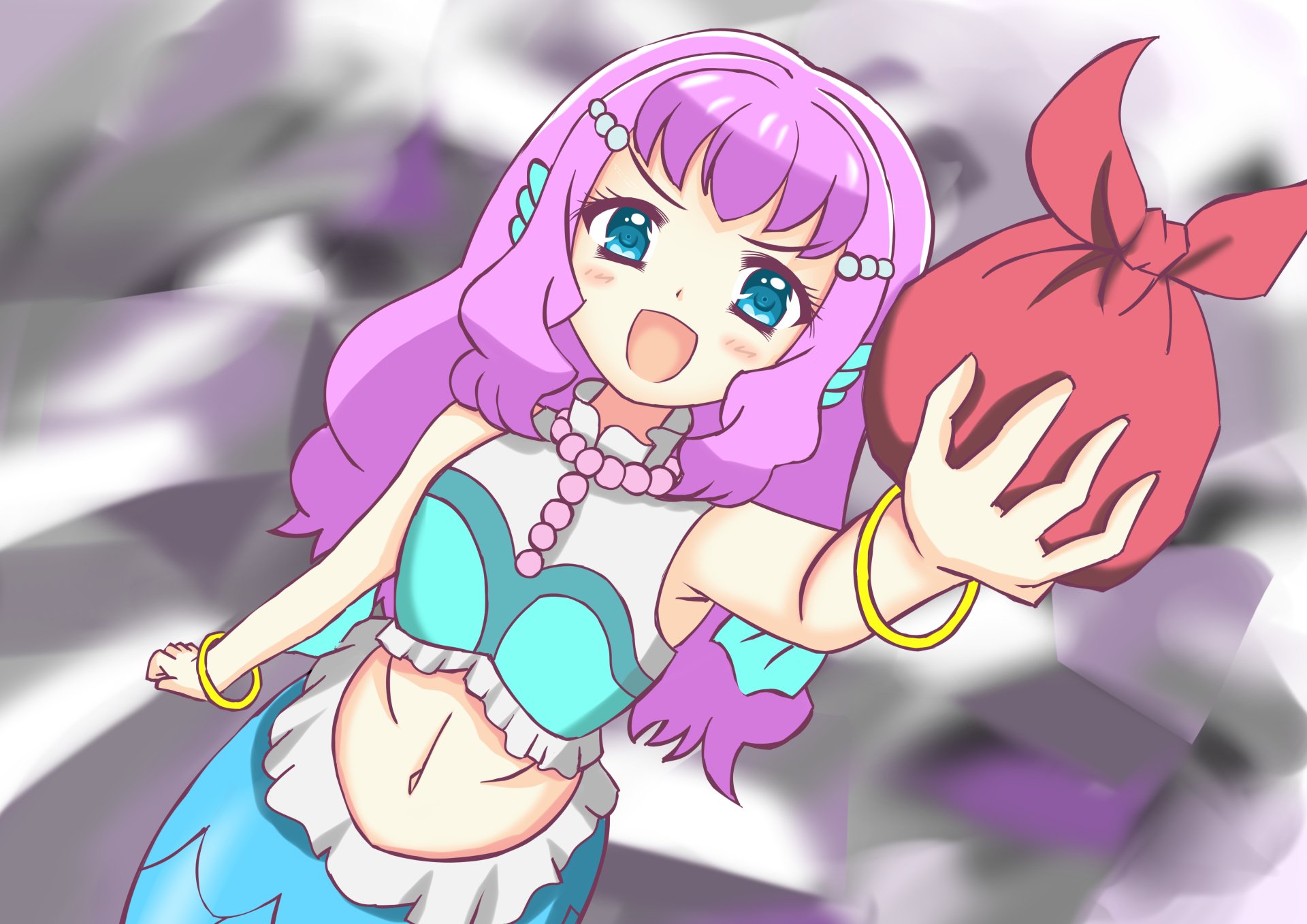 Download Laura (Pretty Cure) Anime Tropical-Rouge! Pretty Cure 4k Ultra HD Wallpaper