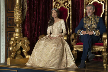 Pierce Brosnan Minnie Driver movie Cinderella (2021) HD Desktop Wallpaper | Background Image