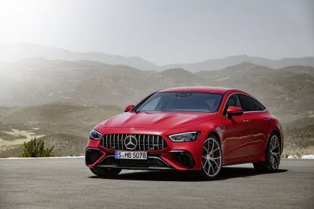  Red Mercedes-AMG GT 63 S E Performance 4-Door Coupé (X290)