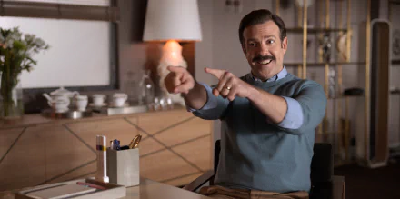 Jason Sudeikis TV Show Ted Lasso HD Desktop Wallpaper | Background Image