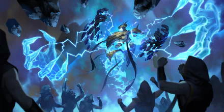 Xerath (League Of Legends) video game Legends of Runeterra HD Desktop Wallpaper | Background Image