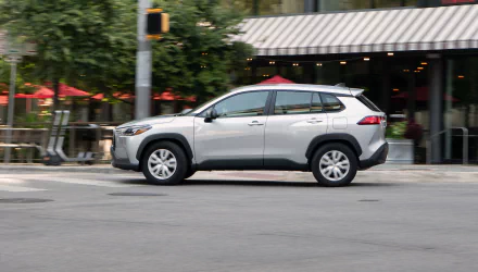 SUV Toyota Corolla Cross L vehicle Toyota Corolla Cross HD Desktop Wallpaper | Background Image