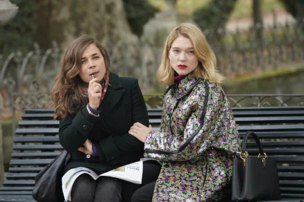 Blanche Gardin Léa Seydoux movie France HD Desktop Wallpaper | Background Image